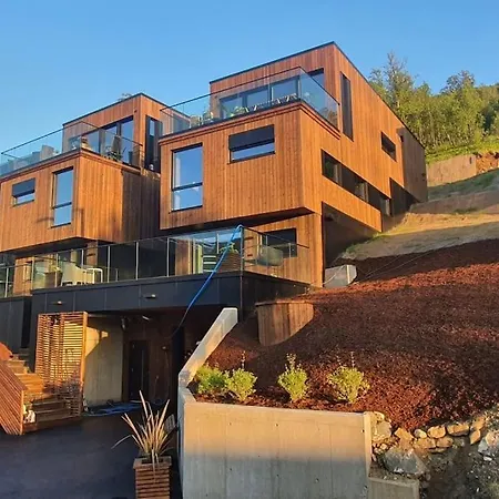 New, Modern Apartment With Fantastic View Tromsø Exterior foto